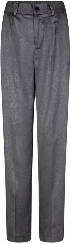 EsQualo - Trouser Shimmer Crinkle - Broek - Anthraciet