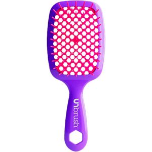 UNbrush Detangling Hair Brush Neon - Electric Berry