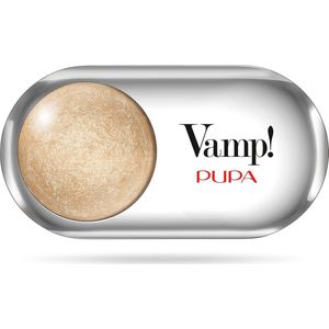 PUPA Milano Vamp! Wet&Dry oogschaduw 201 Champagne Gold 1 g Licht, Satijn