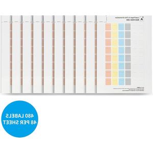 SD-geheugenkaartetikettenstickers - A4-printeretiketten - Papierstickers - Zelfklevend - voor SD XQD CFexpress Type-B Kaarten - Markering - Inkjetprinters - handgeschreven - ondersteund - langdurige duurzaamheid