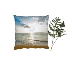 Sierkussens - Kussentjes Woonkamer - 40x40 cm - Zee - Zomer - Strand