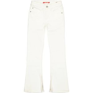 Vingino Meisjes Jeans Britte Split White Denim - Maat 116