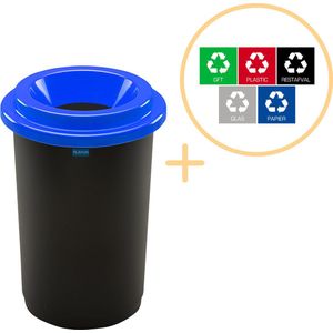 Plafor Prullenbak 50L, gemakkelijk afval recyclen – afval scheiden, afvalbakken, vuilnisbak,
