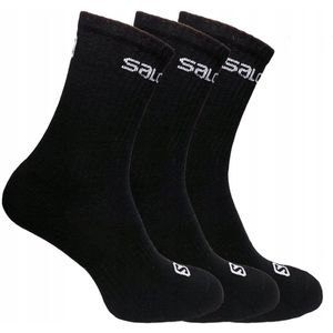 Salomon Crew Sokken Katoen 3 Paar - Comfort & Sport (36-38)