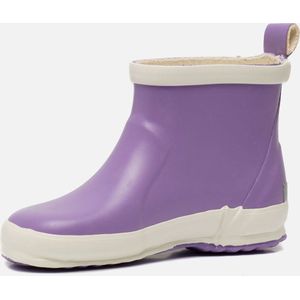 Bergstein Chelseaboot regenlaarzen lila Rubber - Maat 23