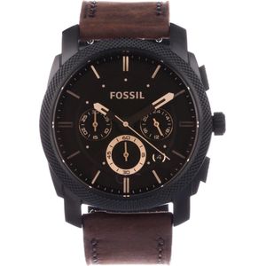 Fossil Machine FS4656 Herenhorloge 42 mm - Zwart