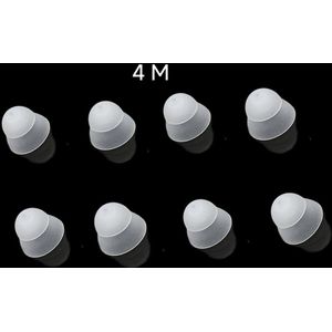 WK 4 paar maat M reserve oordopjes voor Gehoorapparaat - Gehoorapparaat accessories