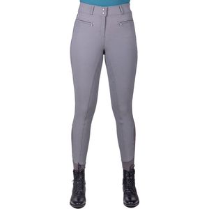 QHP Rijbroek Victoria Full Grip Grijs - 38