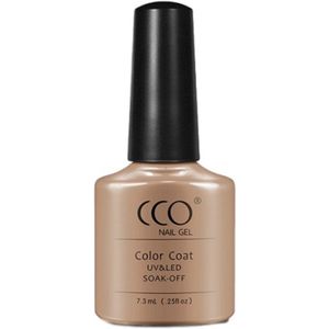 CCO Shellac - Gel Nagellak - kleur Forever Beauty 68020 - BruinNude - Dekkende kleur - 7.3ml - Vegan