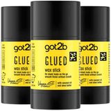Got2b - Glued Styling - Haarwax Stick - 50 gr