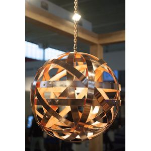 Hanglamp ""Bergerac"" 67cm / Koper / Kroonluchter