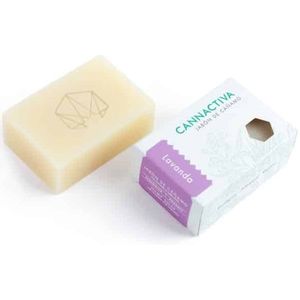 Hennepzeep met Lavendel – Natuurlijke & Handgemaakte Zeep Cannactiva