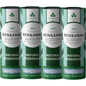 BEN&ANNA - Mint papertube - 4 pak