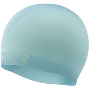 TYR - Silicone Cap No Wrinkle - Badmuts - Blauw - FINA Goedgekeurd