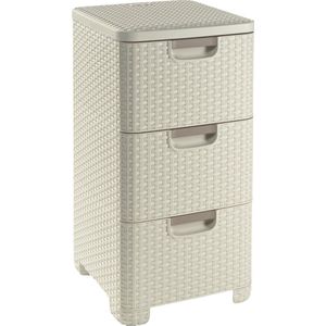 Curver Style Ladesysteem - 3x 14L - Vintage wit