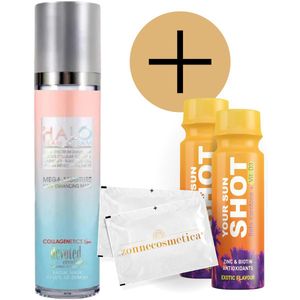 Devoted Creations - Halo Beam Cream + 2 Your Sun Shots + 2 Verfrissingsdoekjes