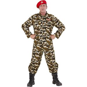 Leger & Oorlog Kostuum | Rambo Soldaat | Volwassen Man | Medium | Carnaval kostuum | Verkleedkleding