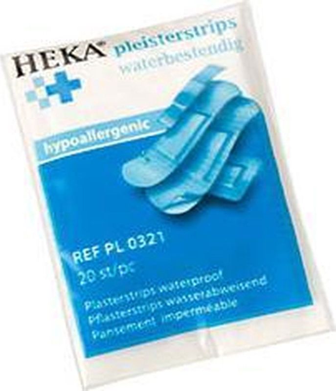 Heka waterresistent pleister assortiment - 20 stuks