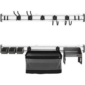 GearTrack™ Pack DeLuxe - Universeel Garage Opbergsysteem - Uitgebreid Startpakket