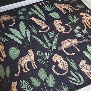 Speelkleed luipaard 195 x 145 - LiefBoefje - Speelmat - Groot Speelkleed - Speelkleed baby - Speeltapijt - vloerkleed baby - Babymat XL - 100+ Liefboefje speelkleed designs