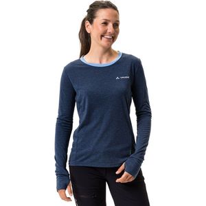 Vaude Sveiii T-shirt Met Lange Mouwen Blauw 40 Vrouw