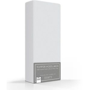Luxe Topper Hoeslaken - 140x200 cm - Jersey Stretch - Romanette