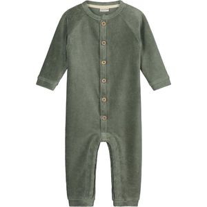 Prénatal newborn boxpakje rib velours - Meisjes en Jongens - Light Forest Green - Maat 68