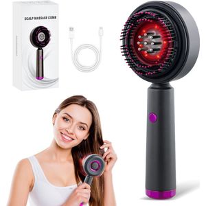 Azomor® Draadloze hoofdhuidmassage en haarverzorging met roodlichttechnologie