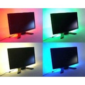 ABC-LED - Led strip - 32-40 inch - warm wit - TV led strip plug & play set