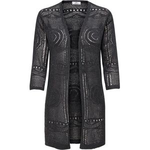 Jdykofi 3/4 Kimono Knt Denim 15200527 Asphalt