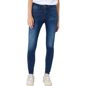 Noisy May Dames Jeans LUCY skinny Fit Blauw 26W / 30L Volwassenen
