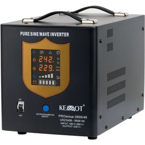 Noodstroomvoorziening – UPS – Back-up Stroomvoorziening – Ononderbroken Voeding – Spanningsbeveiliging – 2400W Output – Pure Sinusgolf Uitgang