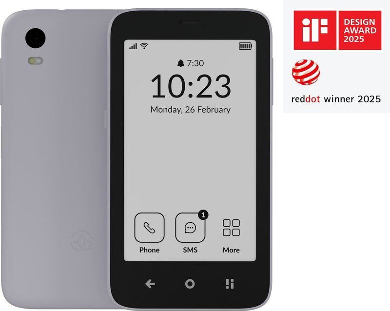 Mudita - Kompakt - E-Ink Telefoon - Grijs - Accessoireset voor Digitale Detox