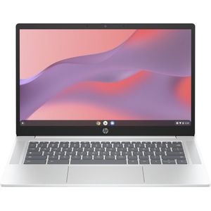 HP Chromebook 14a-nf0080nd Intel® N N200 35,6 cm (14"") Full HD 8 GB LPDDR5-SDRAM 128 GB Flash Wi-Fi 6E (802.11ax) ChromeOS Zilver