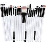 Make-up Kwasten Set - 20 Stuks - Synthetische Vezels - Cruelty Free