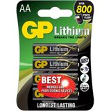 GP Batteries Lithium Primary AA Wegwerpbatterij Alkaline