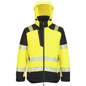 Portwest PW3 Hi-Vis Winterjack T160 - Geel/Zwart - M