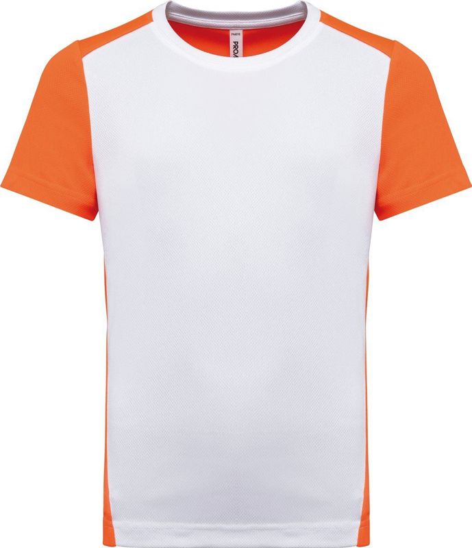 Proact - Kinder T-shirt - Bicolore - Ecologisch - Sneldrogend