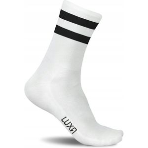 Luxa White Night Fietssokken - Ademend & Sneldrogend - Maat 42-44