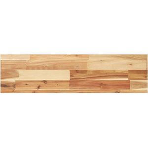 vidaXL Wandschap - Zwevend - 100x20x4 cm - Acaciahout Zwevend Plank - Wandplank - Houten Wandplank - Acaciahout - Olieafwerking