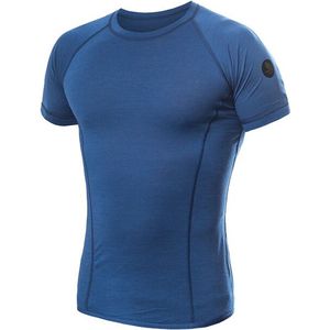 Sensor - Baselayer - T-Shirt - Korte Mouw - Air Tee - Merino - Thermoshirt - Wintersport - Outdoor - Heren - Blauw - Small