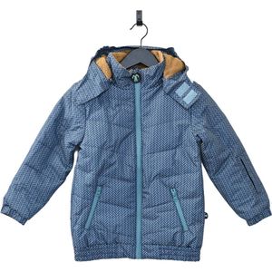 Ducksday - winterjas met teddy fleece voor kinderen - waterdicht – winddicht – warm - unisex - ranger �– 122/128