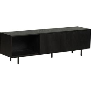 Bronx71® Tv-meubel Ray zwart eiken 150 cm