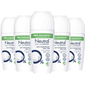 Neutral - Deodorant - Roller - Sensitive Skin - 50ml x 5