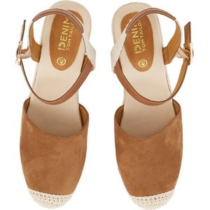 Tom Tailor Dames 7490730001 sleehaksandalen, dksand, 37 EU, Dksand, 37 EU