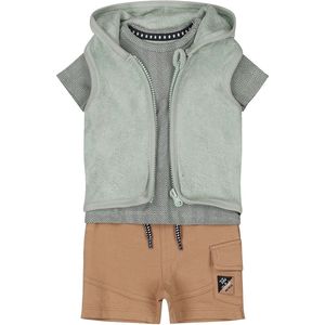 Dirkje Jongens Kledingset - Faded green