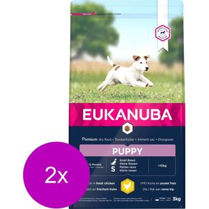 Eukanuba Growing Puppy Small Breed Kip - Hondenvoer - 2 x 3 kg