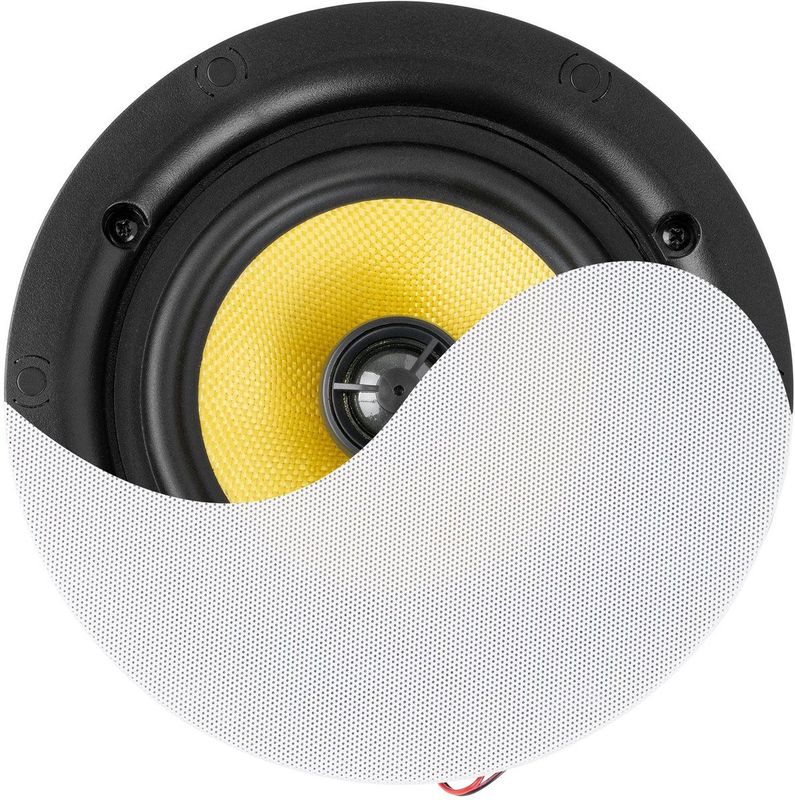 Power Dynamics KVCS6 HQ plafond speaker - IP44 buitenspeaker - Inbouw speaker 6.5 inch - Wit