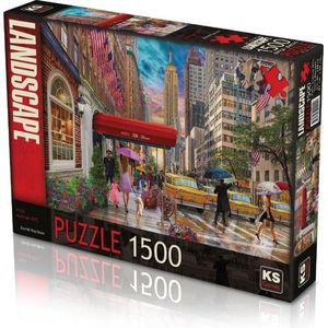 Fifty Avenue NYC Puzzel 1500 Stukjes