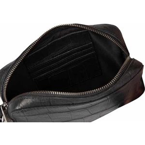 Cowboysbag - Big Croco Crossbody Timber Black